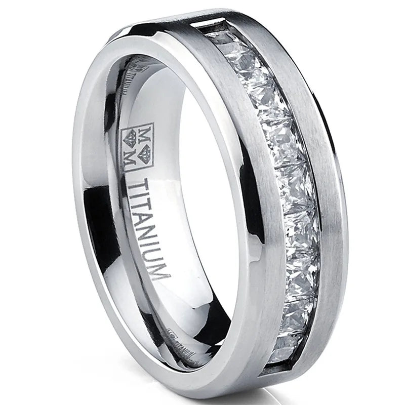 Sterling Promise Ring (Titanium)