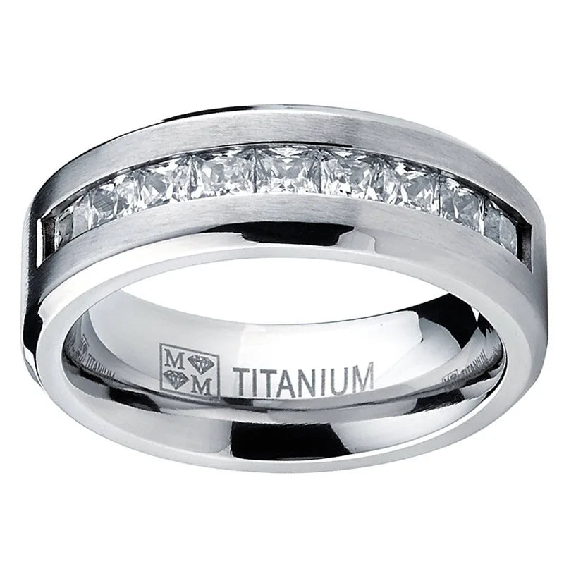 Sterling Promise Ring (Titanium)