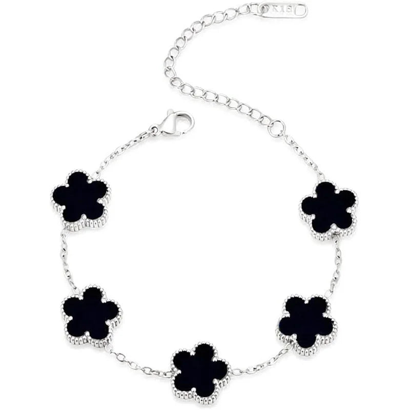 Midnight Bloom Bracelet (.925)