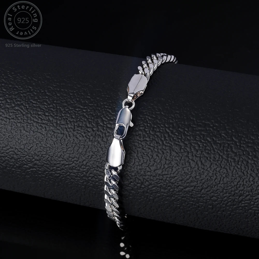 Modern Silver Bracelet (.925)