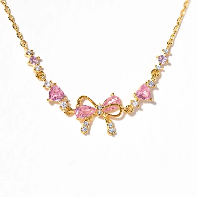 Coquette Bow Bracelet (14k Gold)