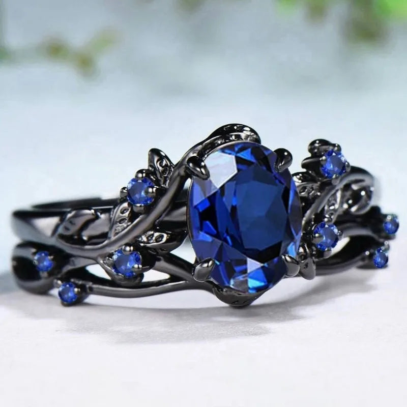 Midnight Promise Ring (Tungsten)