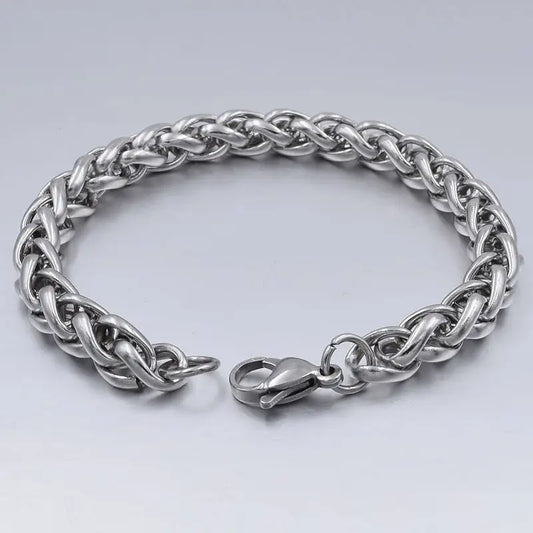 Modern Helix Bracelet (Stainless Steel)