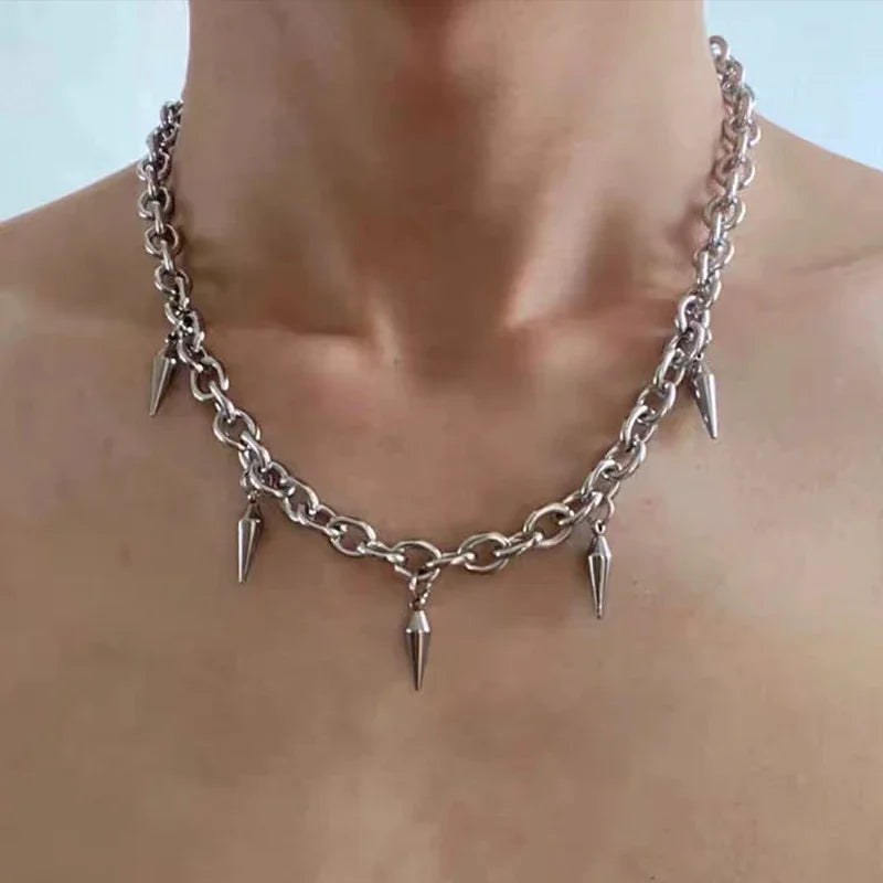 Modern Point Chain (Stainless Steel)