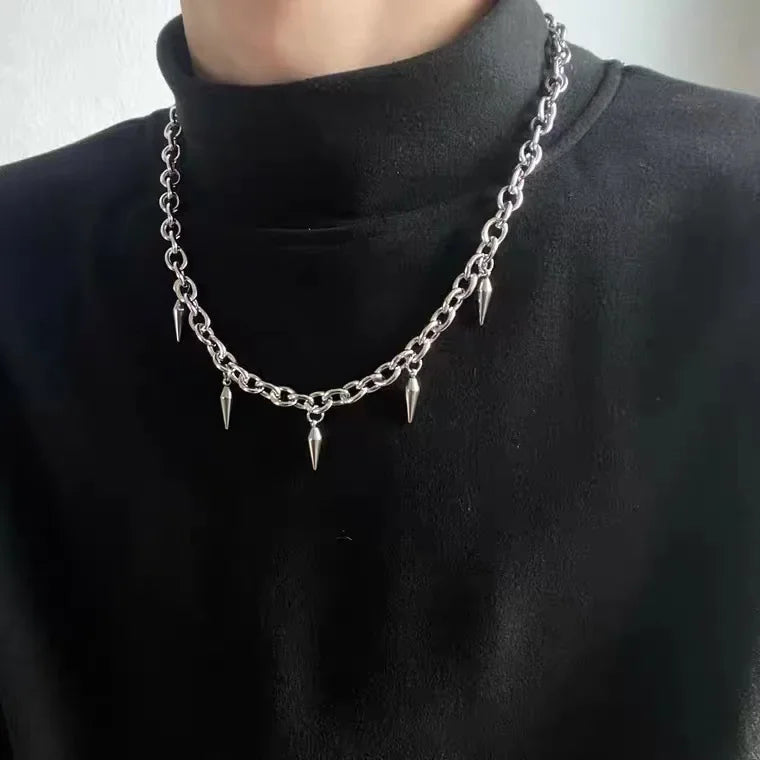 Modern Point Chain (Stainless Steel)