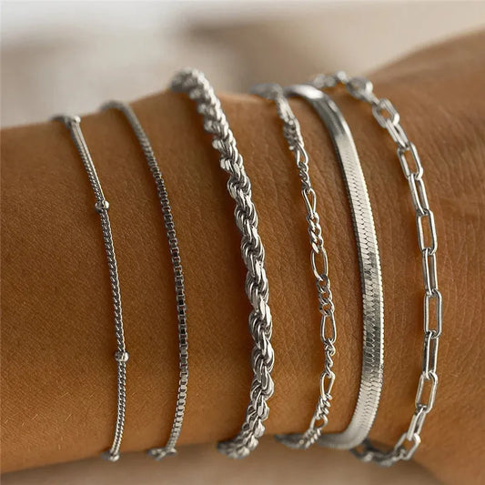 Silver Varity Stack (.925)