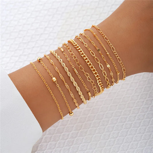 Gold Varity Stacks (14K Gold)