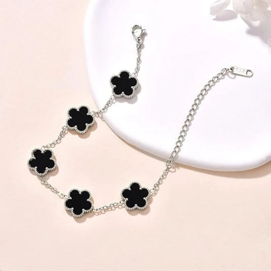 Midnight Bloom Bracelet (.925)